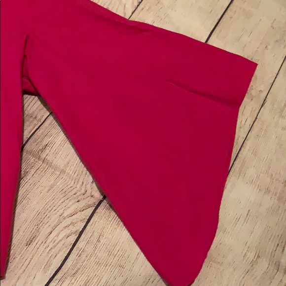 Zara pink bell sleeves bow shirt - Picture 5 of 8